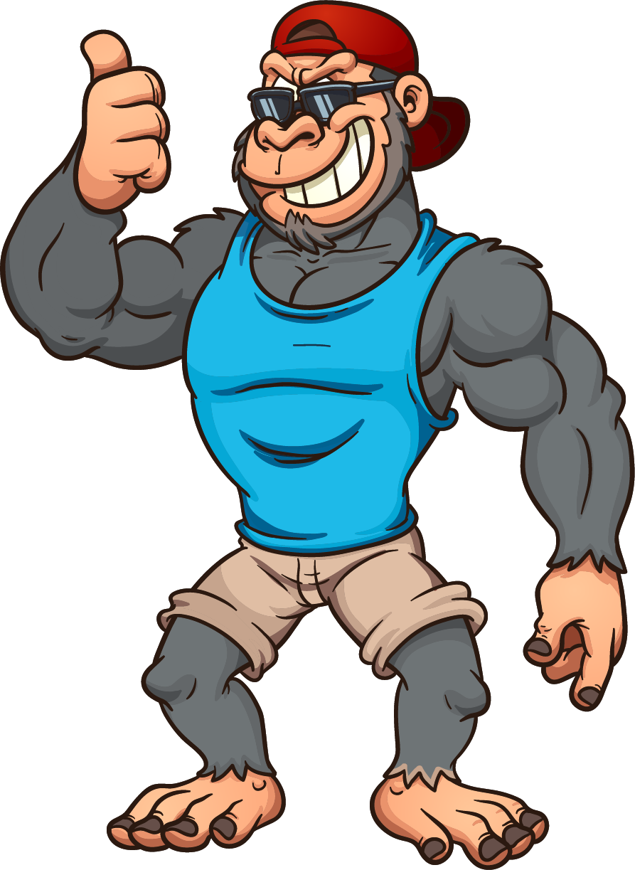 Pre Spray With Our Quality Cleaning Solution Then We - Bodybuilder Thumbs Up Vector (893x1223)