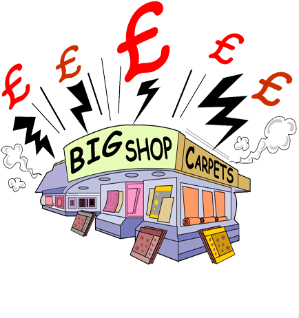 School And You See A Massive Billboard Advert For A - Illustration (500x500)