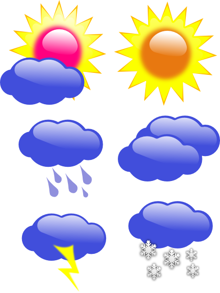 Snowy Weather Clipart Free - Clip Art (450x599)
