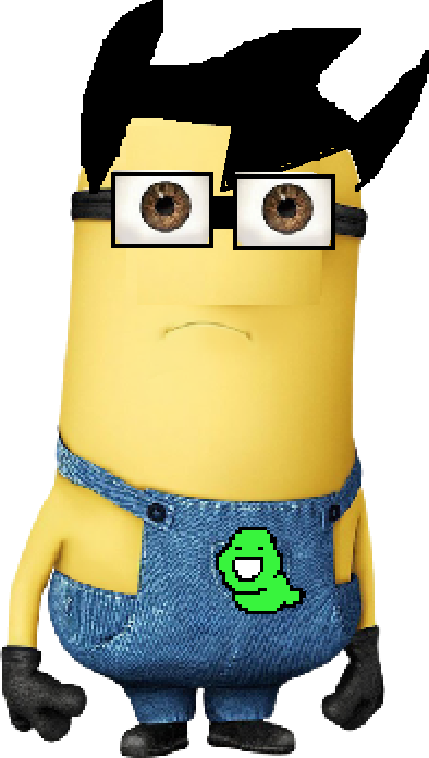 Shitposti Made John A Minion - Minion Tekenen Stap Voor Stap (394x696)