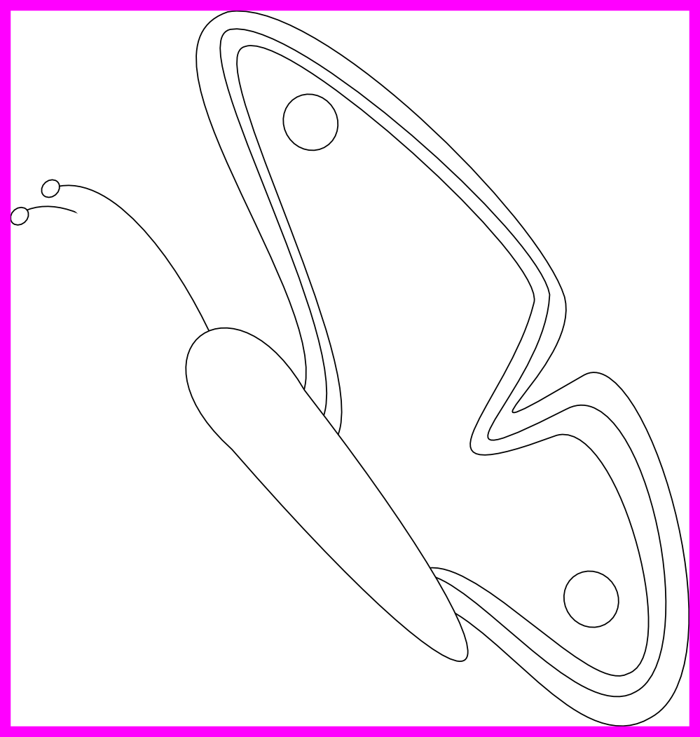 Butterfly Black And White Butterfly Black And White - Butterfly (999x1051)