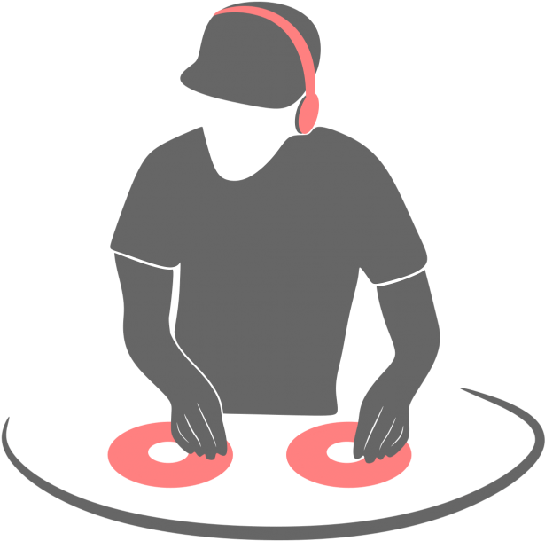 Dj Vector Logo Png Svg Eps Free Elements Objects - Dj Png (999x999)