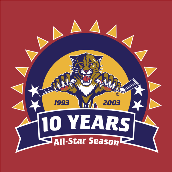 Florida Panthers 12inch Vinyl Magnet (800x600)