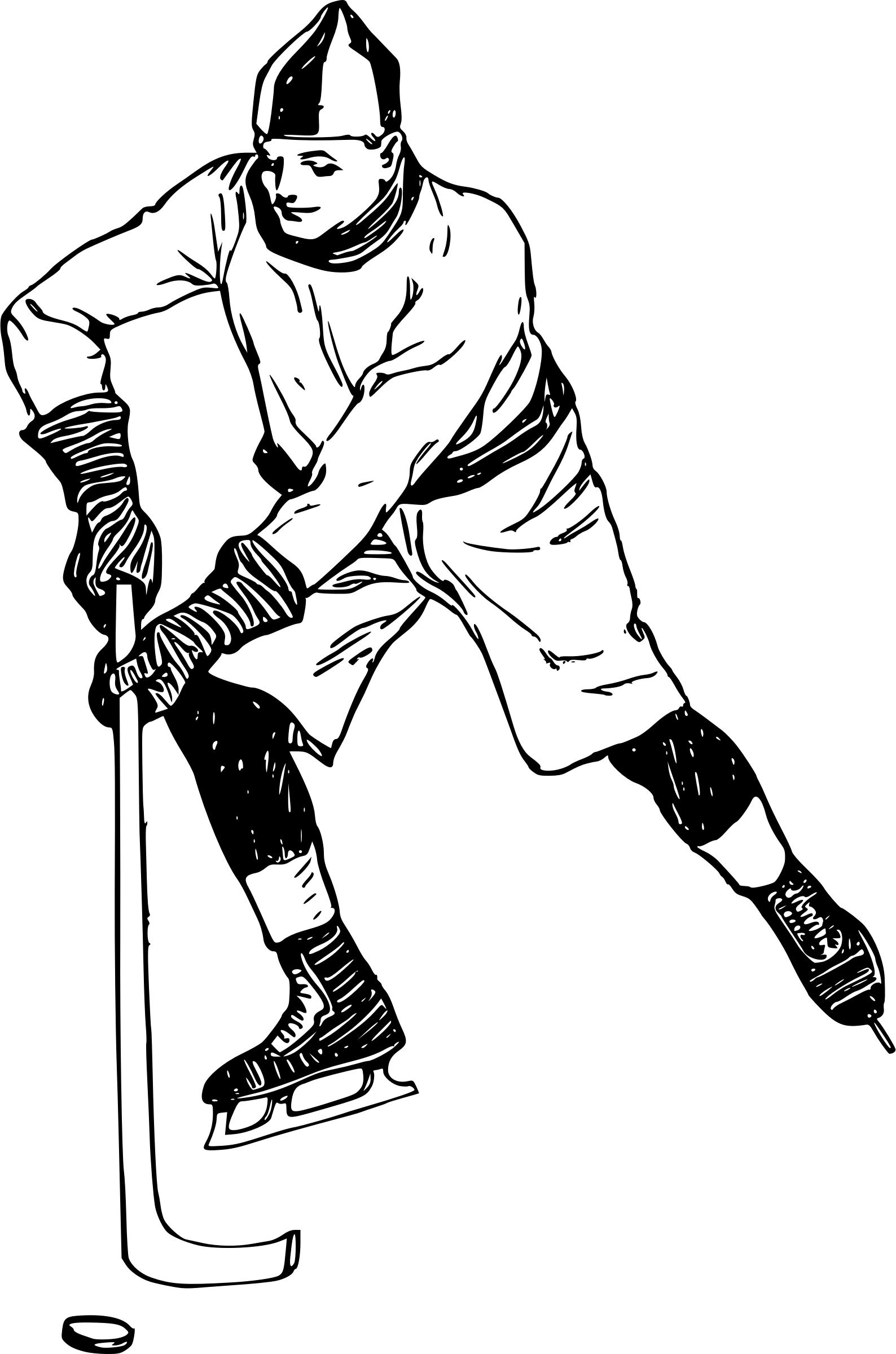 Great Selection Of Hockey Clipart Images - Ice Hockey Clipart Png (1588x2400)