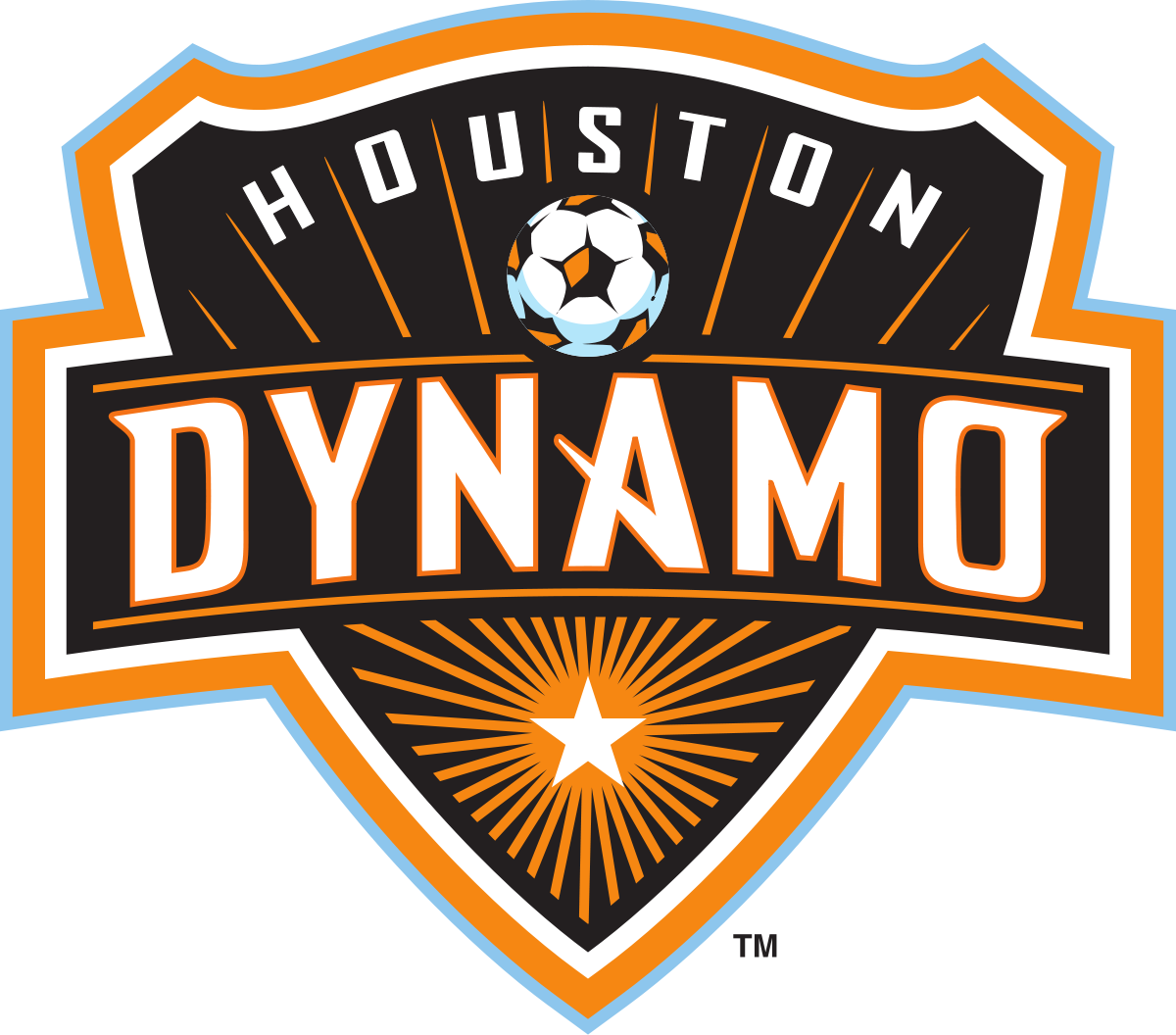 Houston Dynamo Logo - Houston Dynamo Logo (1200x1056)
