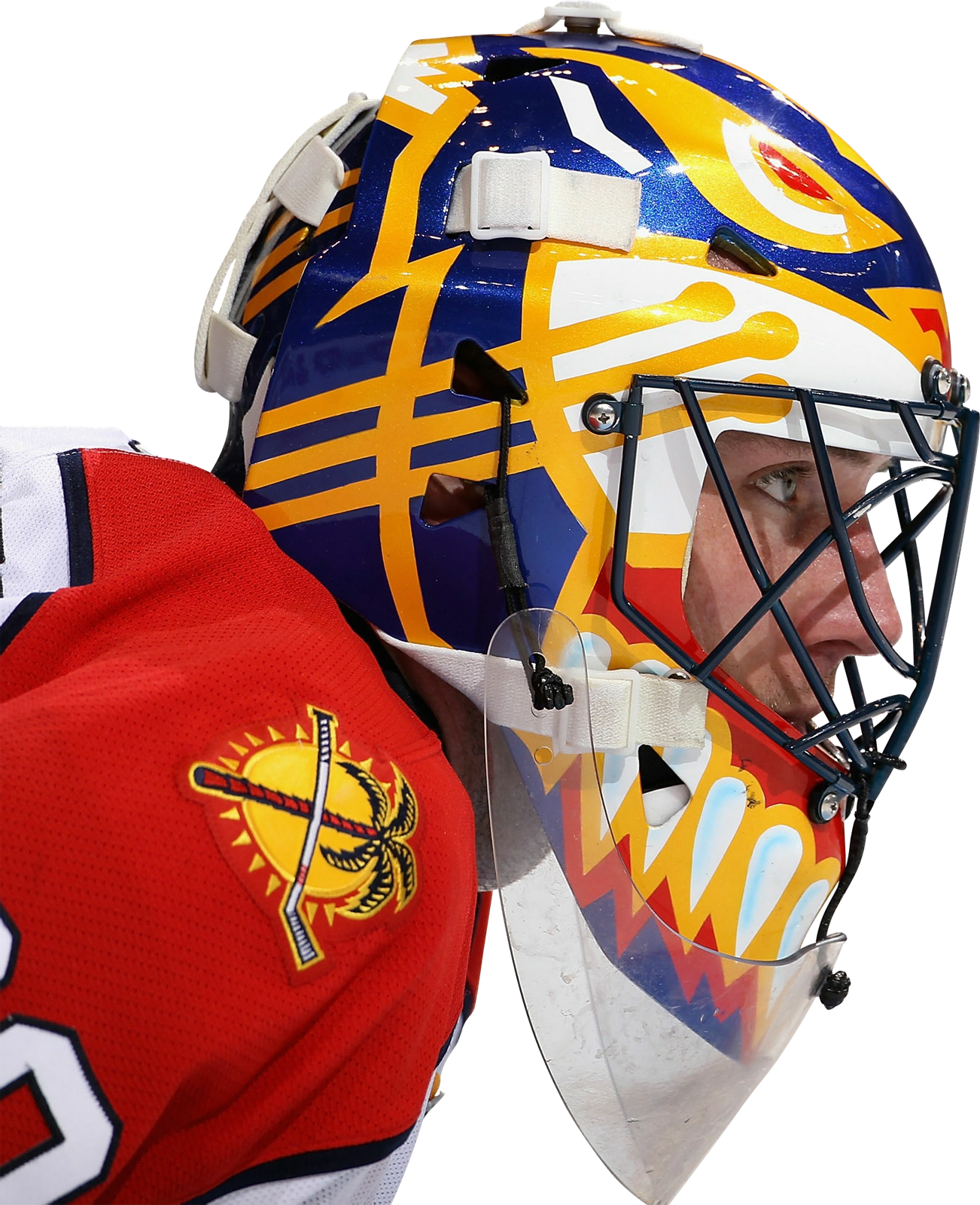 Alumni - Florida Panthers - - Goaltender Mask (1302x1600)