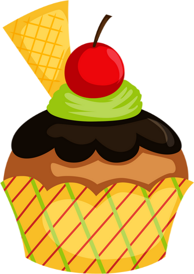 Pin Cupcake Clipart Png - Caricature (600x788)