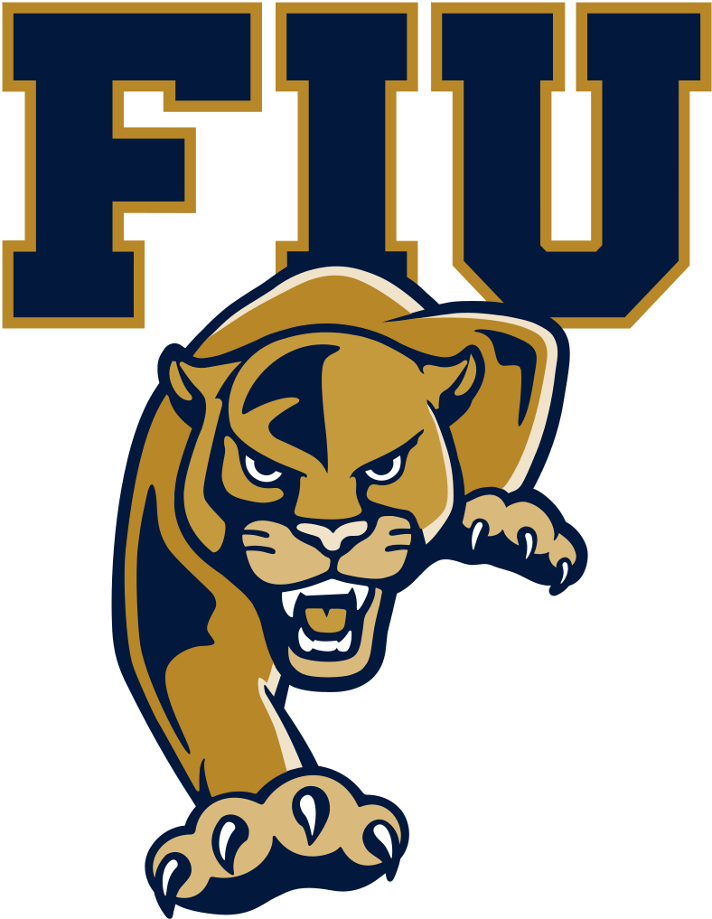 Florida International Golden Panthers Football - Florida International University Mascot (792x1024)