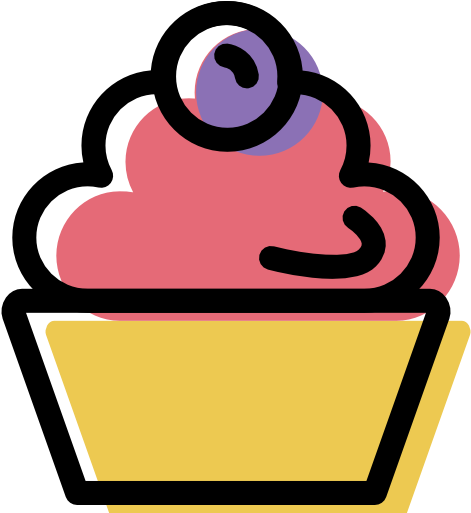 Cupcake Icon - Iconos De Cupcakes Png (512x512)