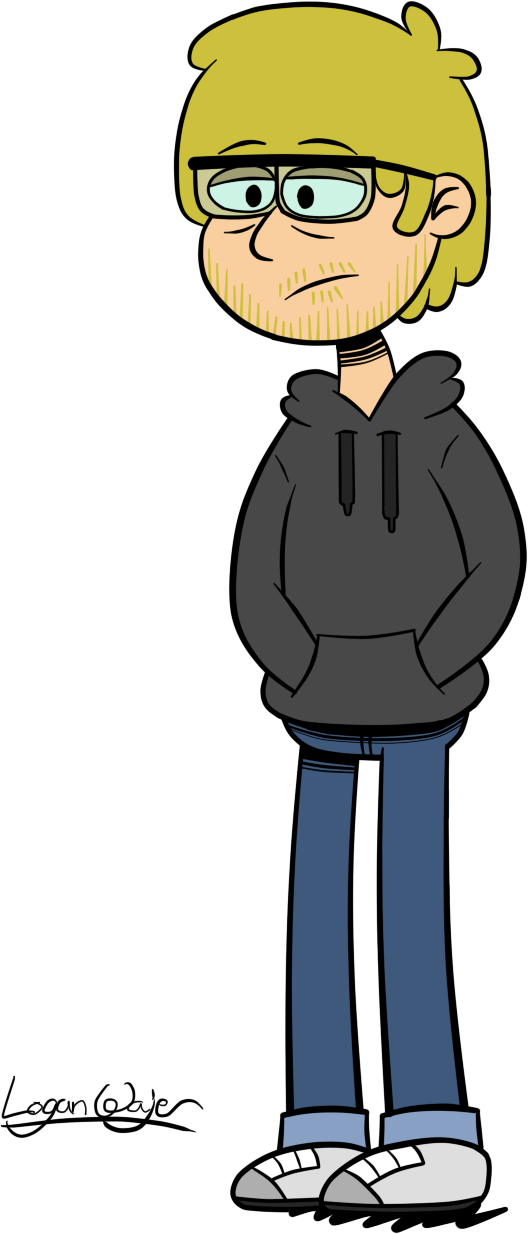 Me In The Loud House Style By Loganwajer - Me In The Loud House Style By Loganwajer (528x1234)