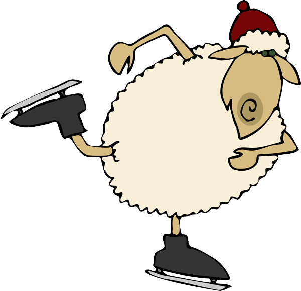Wool Carpet Is A Natural Insulator And Helps Keep Things - Ice Skating Clip Art (600x579)