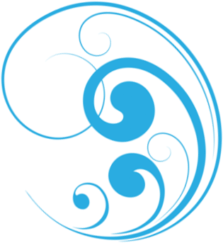 Blue-swirl - Perlesetcultures Ring Cabochon Dragonfly Dandelion (415x391)