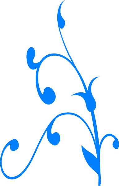 Blue Swirl Svg Clip Arts Download - Blue Swirls Vector (384x598)