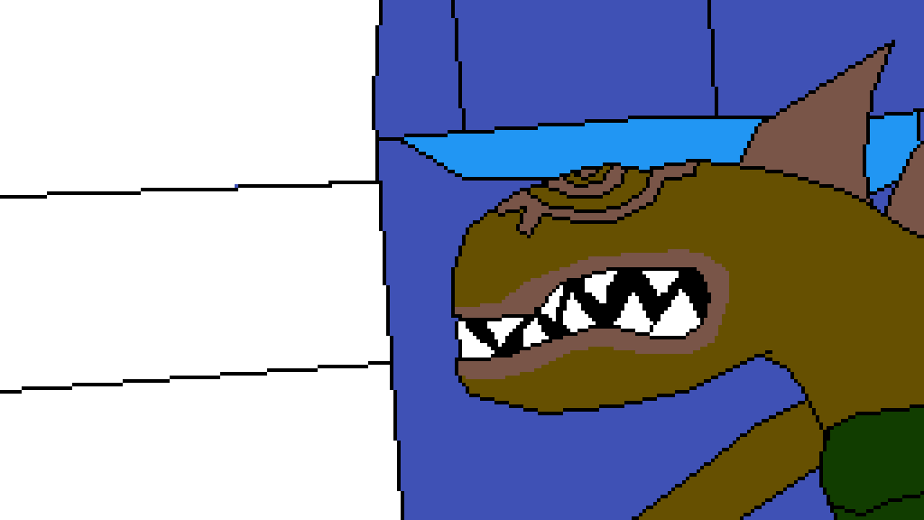 Pixilart King Salamander Boss Collab By Xanothesaiyahog - Cartoon (1024x576)