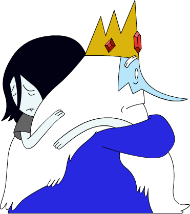 78 Images About Marceline And Ice King On We Heart - Maceline And Ice King (371x418)