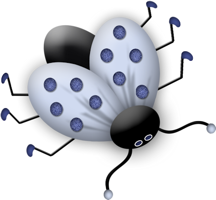 ‿✿⁀ Ϧugs ‿✿⁀ - Lady Bugs (442x442)