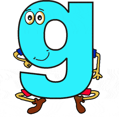 Clip Art Alphabet G (470x460)