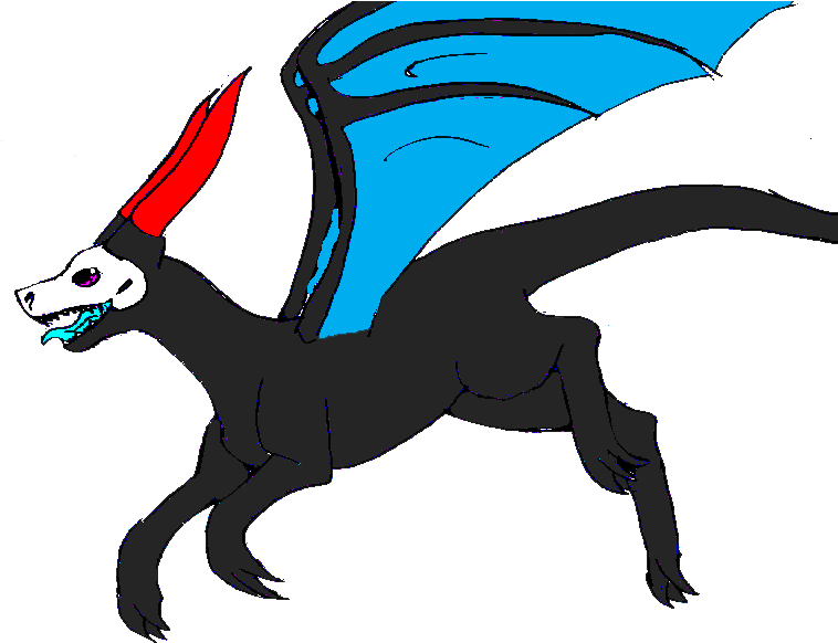 Skull Face The Dragon By Dansuozakuro - Illustration (768x593)