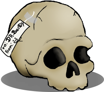 “my Gift Collection Is Growing Shit, I Should Get Him - Skull (463x469)