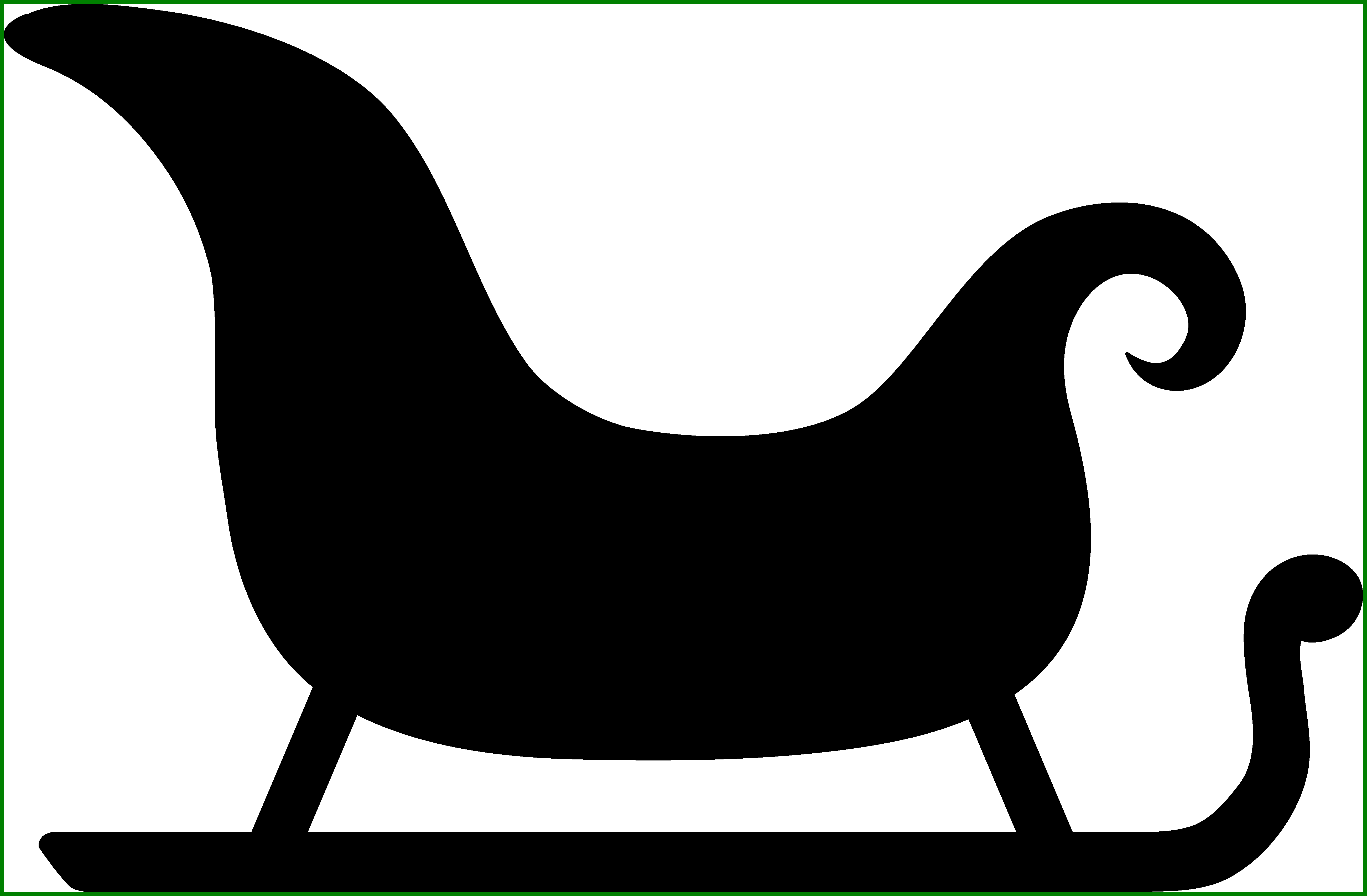 Swan Silhouette White Swan Silhouette Marvelous Sleigh - Sleigh Silhouette (5205x3411)