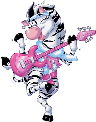 Clip Art - Zebra (400x400)