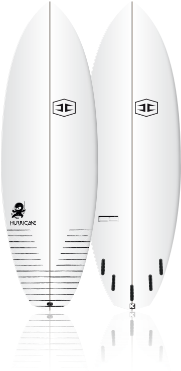 The Lil Ninja - Surfboard (394x854)