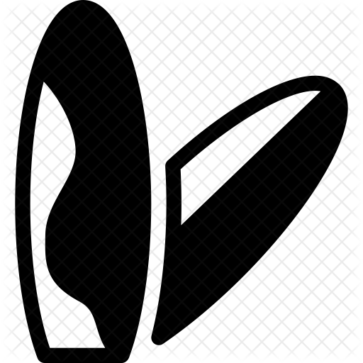 Surfboard Icon - Surfboard Icon (512x512)