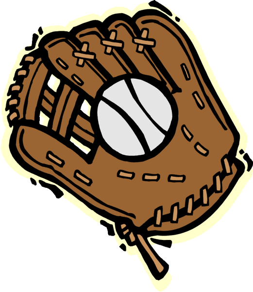 Baseball Glove Clipart Transparent (521x600)