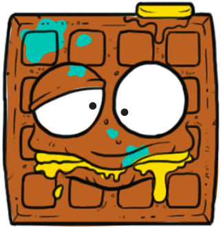 Awful Waffle Brown - Grossery Gang Awful Waffle (400x400)