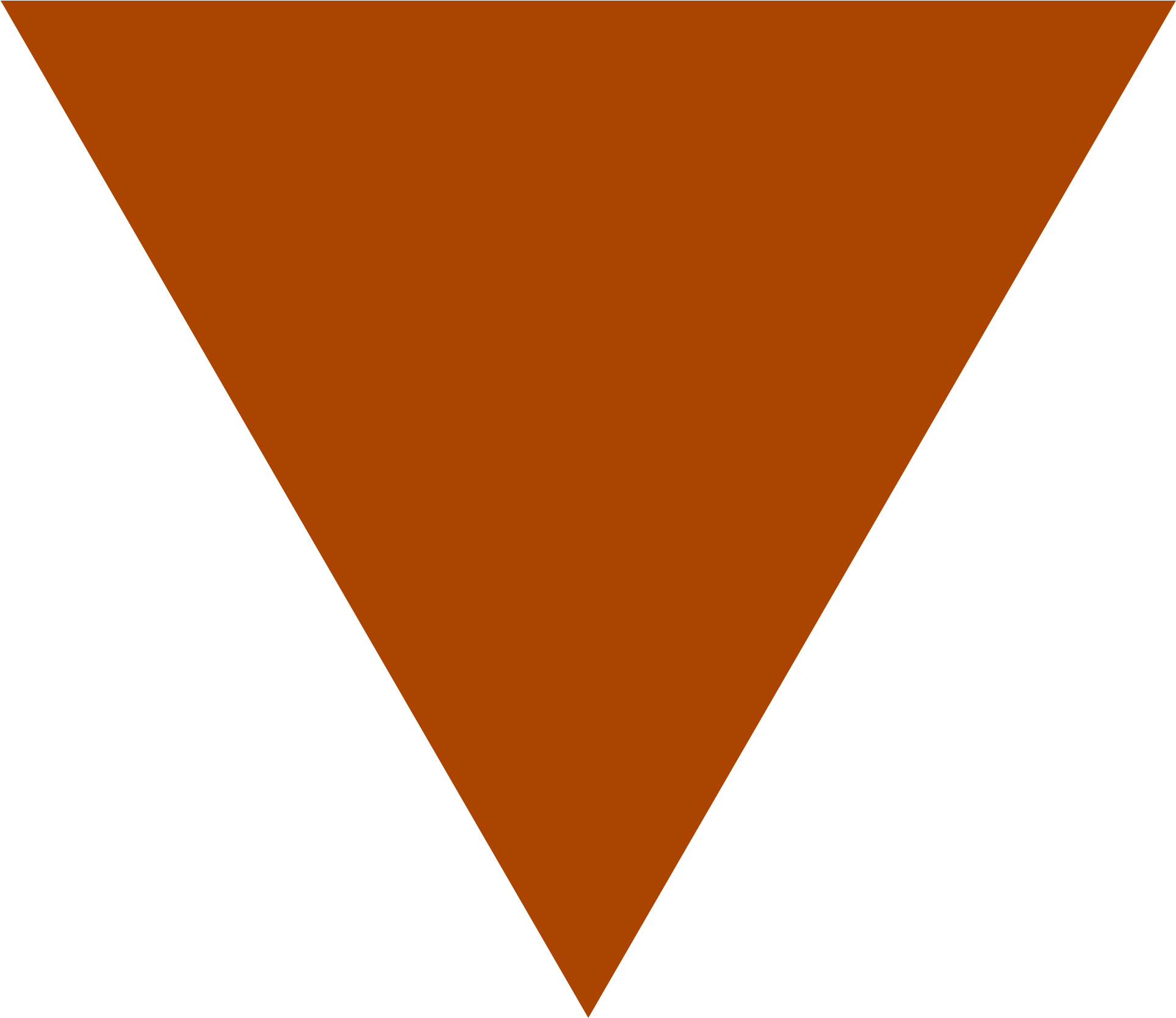 Motivation And Shapes And Emotion - Brown Triangle Png (2000x1778)