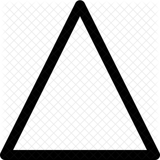 Triangle Icon - Sharpen Tool Photoshop Icon (512x512)