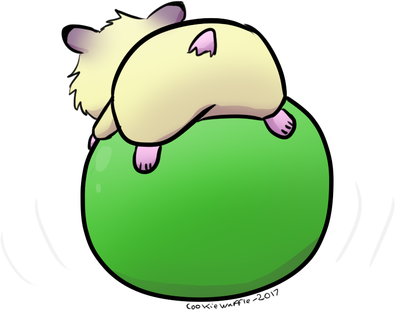 Ham Bum By Cookie-waffle - Cartoon (900x700)