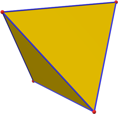 A Tetrahedron And Its Dual Tetrahedron - Polyhedron (444x444)