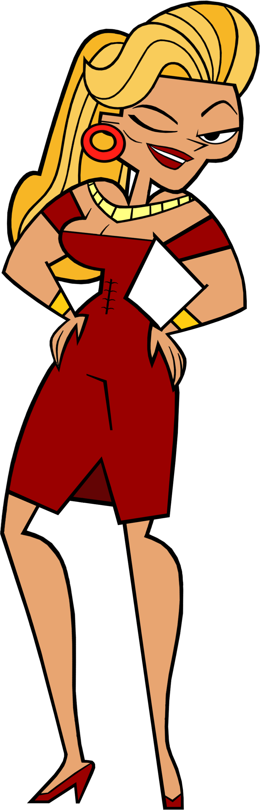 For Waffle With Big Arms By Codylake - Total Drama Kelly (1024x3191)