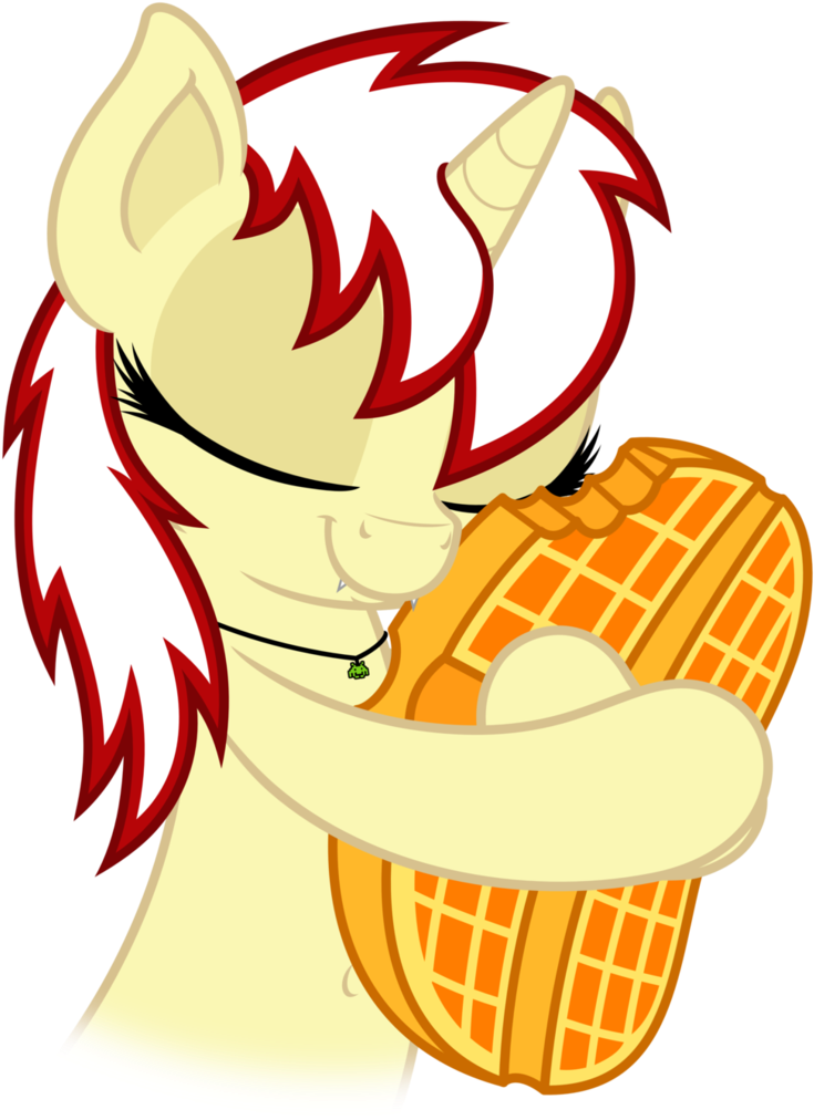 Pixel Dot And Her Waffle By Zutheskunk - Pixel Dot And Her Waffle By Zutheskunk (774x1032)