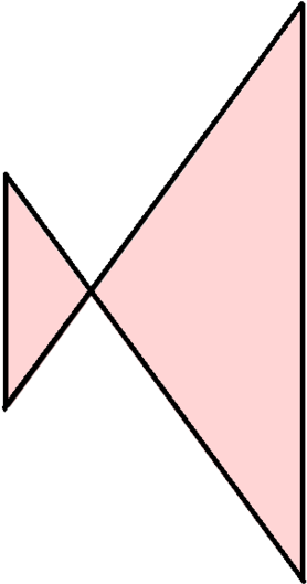 Crossed Isosceles Trapezoid - Crossed Trapezoid (300x544)