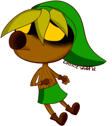 Deku Link By Cookie-waffle - Cartoon (440x460)