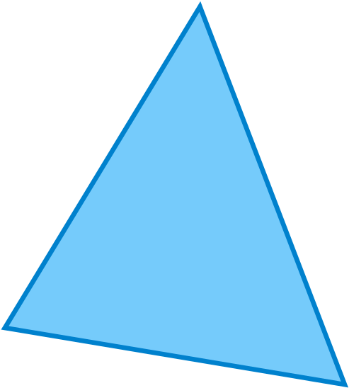 Acute Triangles Have Three Angles That Are All Acute - Illustration Of A Triangle (500x556)