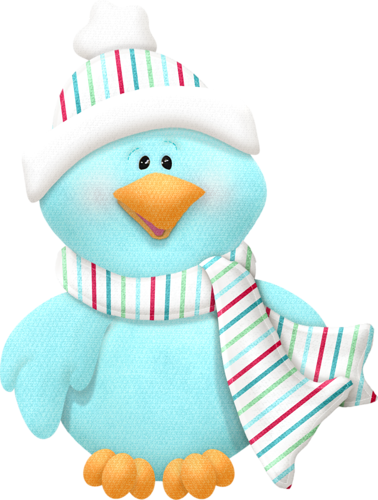 Navidad Polar Pals Collection - Clip Art (378x500)