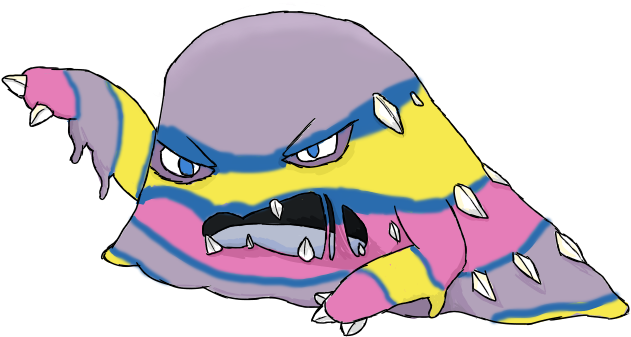 [gdea] Shiny Alolan Muk By Redfirefreak - Digital Art (645x352)