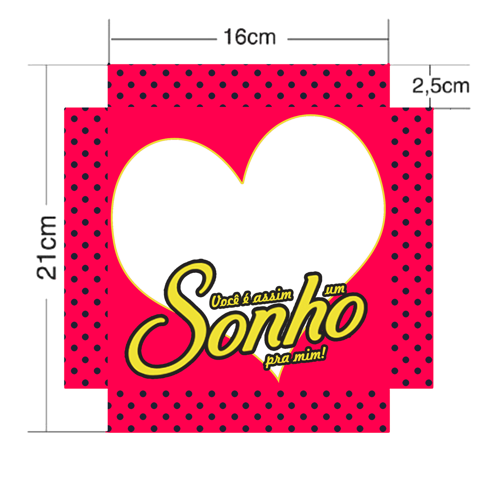 Tampa Caixa Sonho De Valsa Personalizada Para O Dia - Sonho De Valsa (1600x1600)