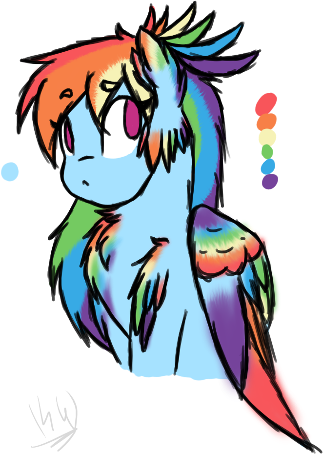 Alternate Hairstyle, Artist - Cartoon (681x972)