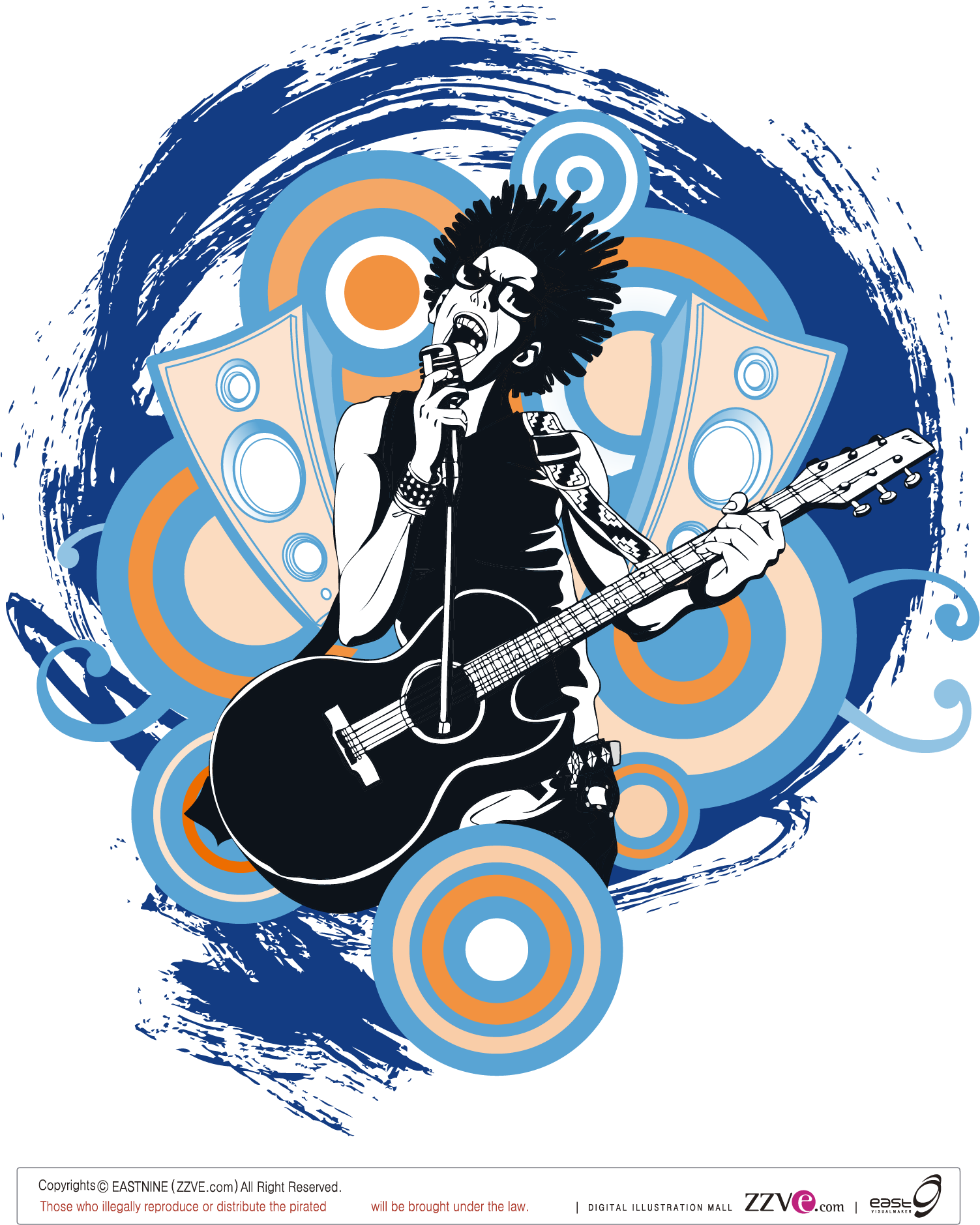 Music Poster Illustration - Music (1654x2339)