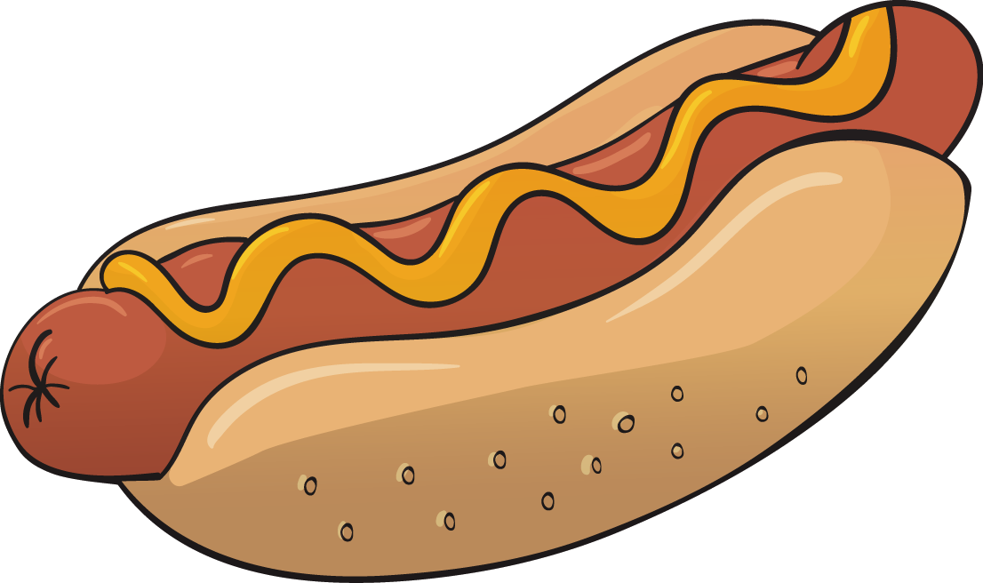 Hot Dog Animation Clip Art - Hot Dog (1106x656)