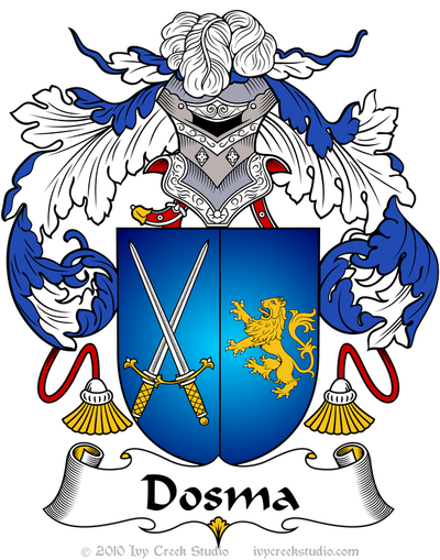 Dosma - Marques Coat Of Arms (400x509)