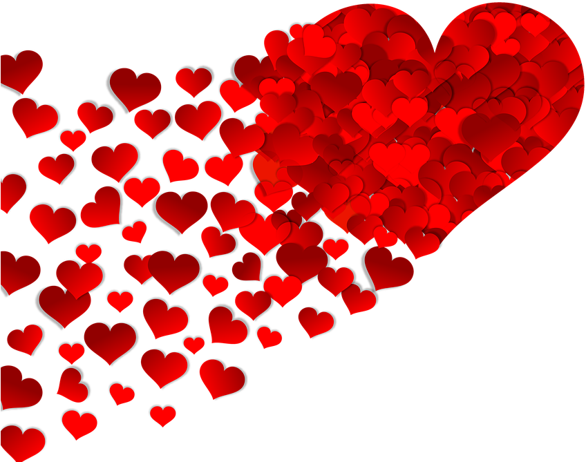 Collection Of Red Heart Graphics - ! Stainless Steel Travel Mug (898x720)