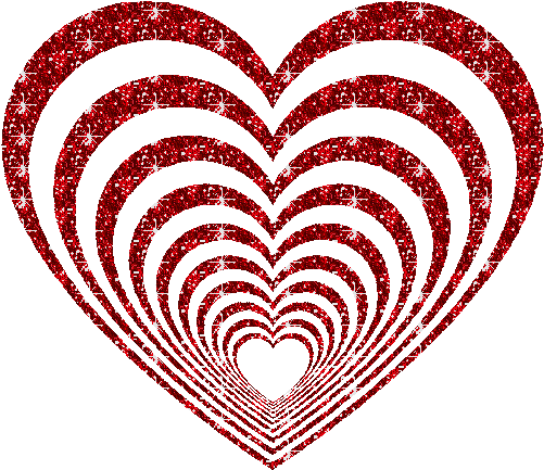 Red Hearts - Green Hearts (500x520)