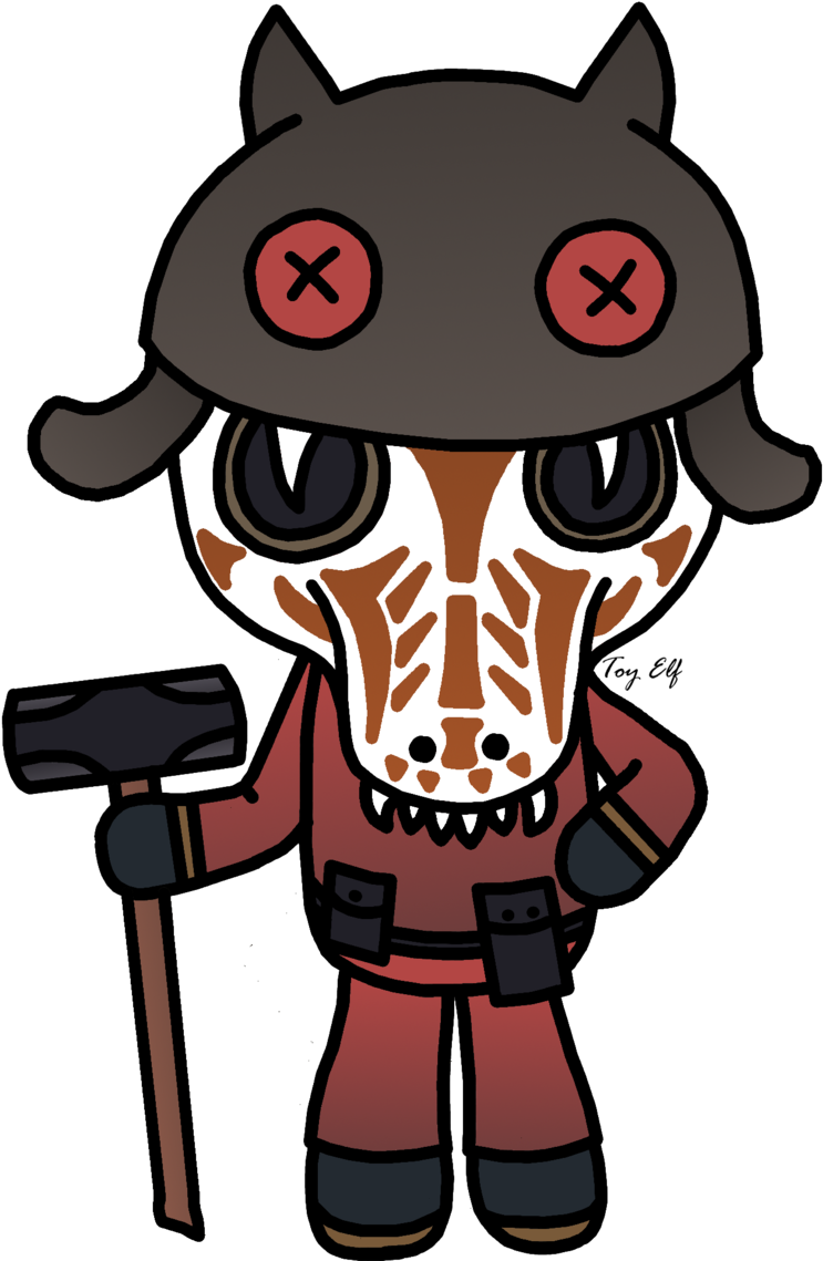 Toy Elf - Team Fortress 2 Lil Bitey (1024x1163)