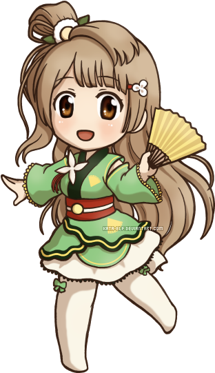 Minami Kotori By Kata-elf - Cartoon (400x617)