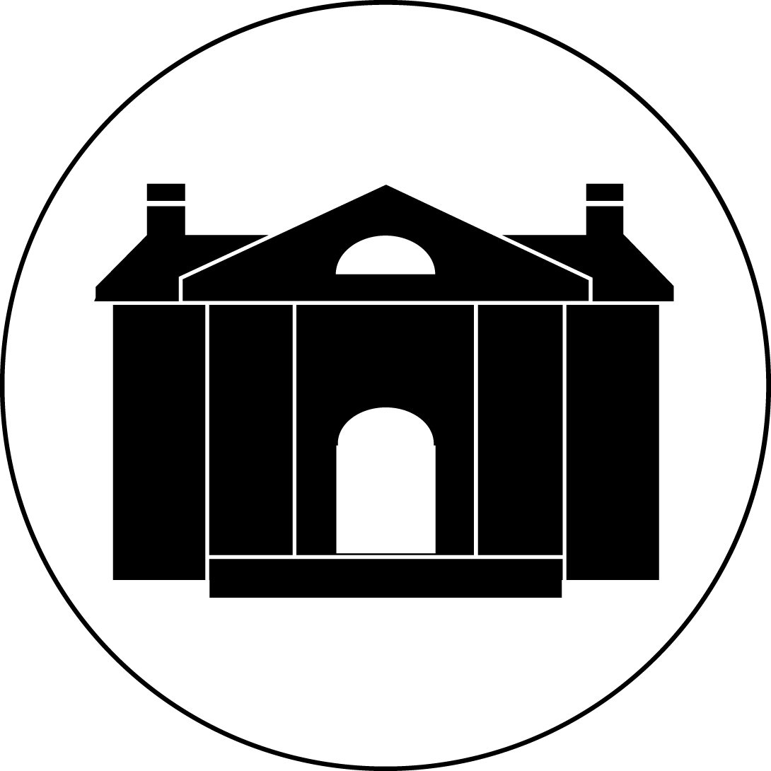 White Cottage In Autumn - Logo For Building Museum (1090x1090)